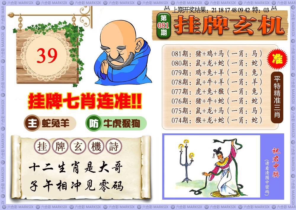 081期挂牌玄机[图]